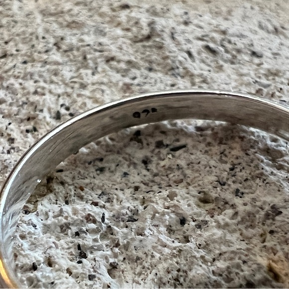 ❤️ Cotton Candy Dahlia Kingman Turquoise Sterling 925 Southwestern Ring Sz 6.5 - Picture 9 of 14